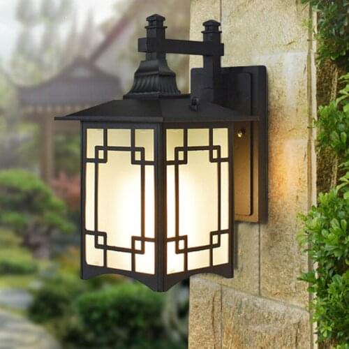 Outdoor wall lamp waterproof courtyard lighting wall lamp villa balcony outdoor decorative lighting high-end LED lightin LB01027
