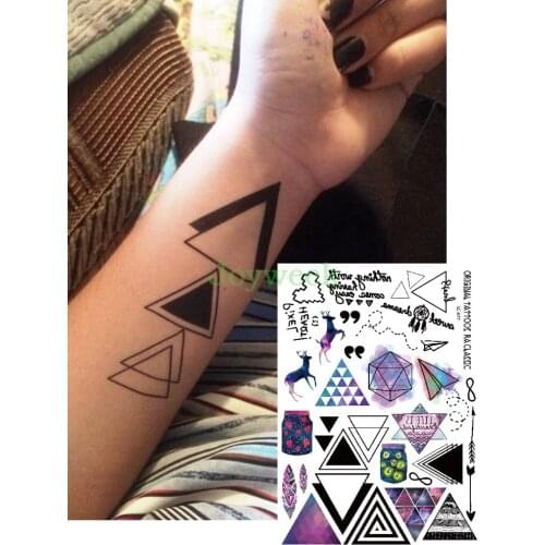 Waterproof Temporary Tattoo Sticker Anime Cartoon tatto stickers flash tatoo fake tattoo for kids men women girl