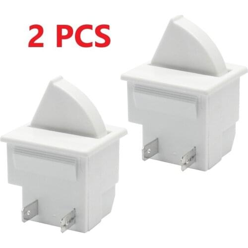 Refrigerator Door Lamp Light Switch White Replacement Fridge Part Kitchen AC 5A 250V Refrigerator parts