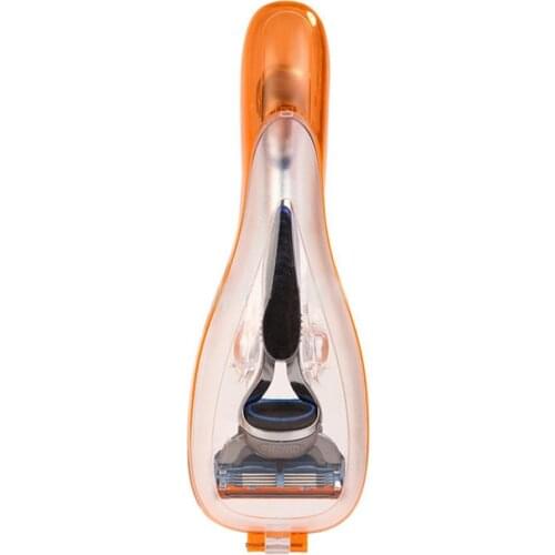 1PC Portable Travel Razor Blade Holder Protector Case Men Razors Shaving Knife Machine Boxs Bathroom Camping Travel Storage Box