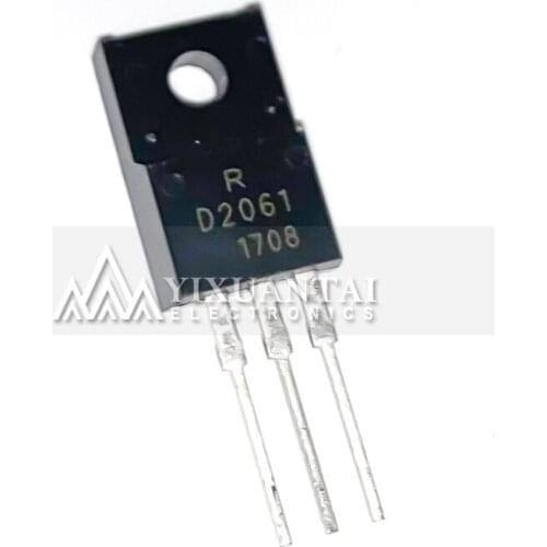 10pcs/lot 100% NEW origina 2SD2061 SD2061 D2061 Triode Transistor TO-220F