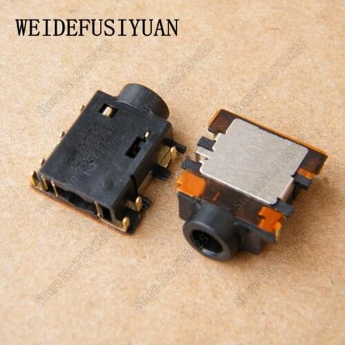 10pcs/lot Audio Jack Headphone Microphone Jack Port Socket for Dell HP ASUS Series