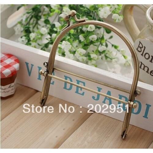 10CM Glossy antique Bronze Metal Purse Frame High Quality DIY bag Accessory 10pcs/lot FREE SHIPPING