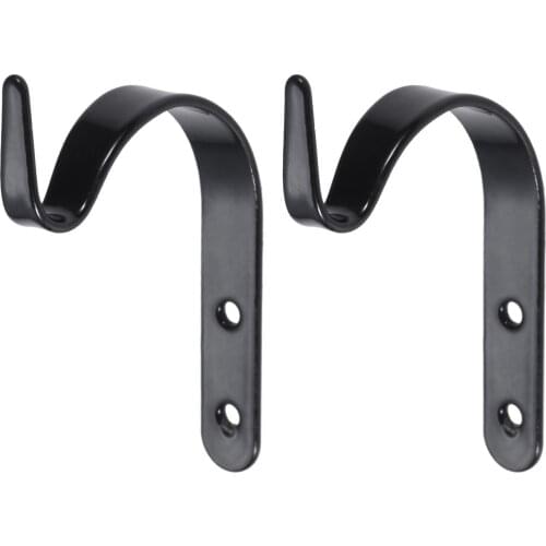 2pcs Garden Bathroom Kitchen Wall Light Metal Hanging Wall Door Hook Hanger Cloth Shelf Stand Holder Furniture Hardware