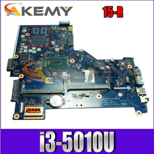 802299-501 For HP Pavillion 15-R LA-B972P 802299-001 SR23Z i3-5010U DDR3 Notebook motherboard Mainboard full test 100% work