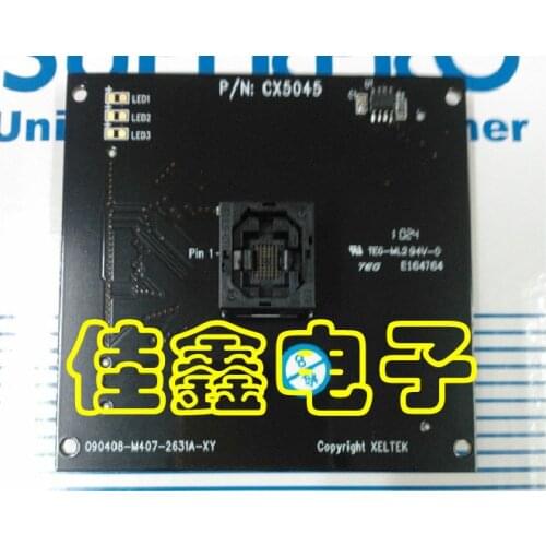 Free shipping Adapter IC test SUPERPRO/50005000E programmer with DX5045CX5045/BGA56
