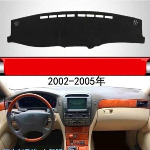 For Lexus LS430 2002-2005 For Left -hand Drive 1PC Car Dashboard Mats Cover Sun Shade Dashboard Cover Capter Car Styling
