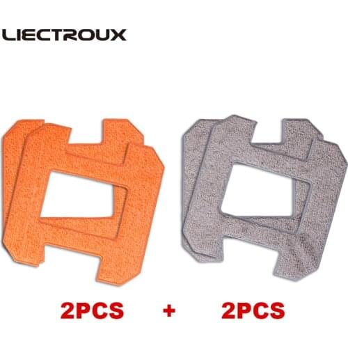 For X6) Fiber Mopping Cloths for Liectroux Window Cleaning Robot , 4pcs/pack