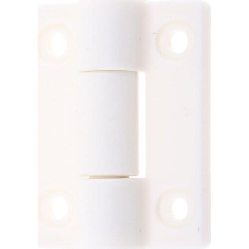 Boat RV Cabin Door Hatch Cabinet Plastic Marine Butt Hinges 36x30mm White