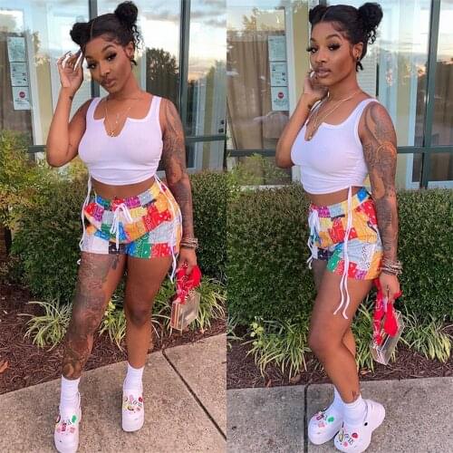 Женские короткие шорты FAGADOER China At AliExpress