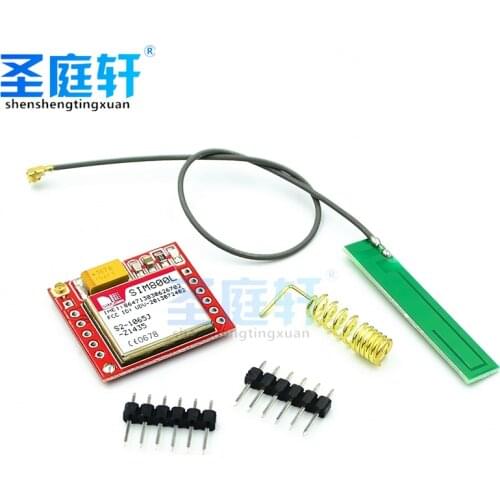 SIM800L GPRS GSM Module,Micro SIM Card, Core,Quad Band,TTL Serial Port,PCB Antenna,Wireless WIFI Card for Arduino Smartphone