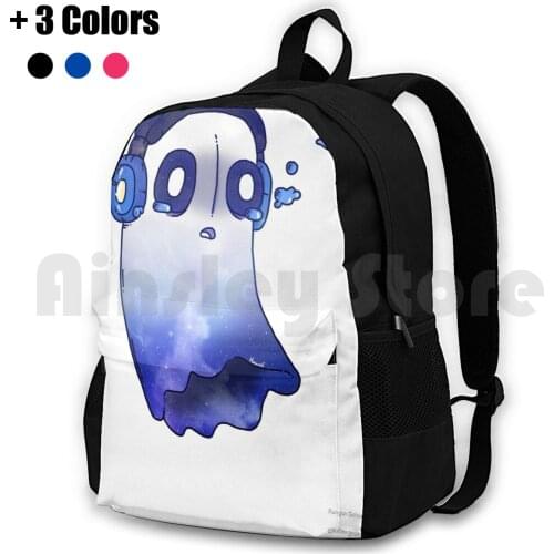 Napstablook Galaxy Undertale Design Outdoor Hiking Backpack Riding Climbing Sports Bag Napstablook Undertale Annoying Dog Games