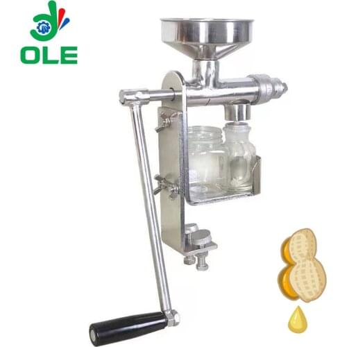 Stainless Steel Mini Oil Expeller Machine Household Oil Extractor