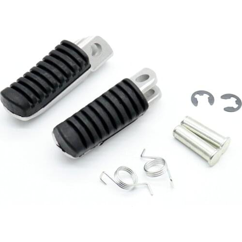 For KAWASAKI ER6N NINJA 650R/1000 VERSYS 650/1000 Motorcycle Rider Front Foot Pegs Footrest Adapters