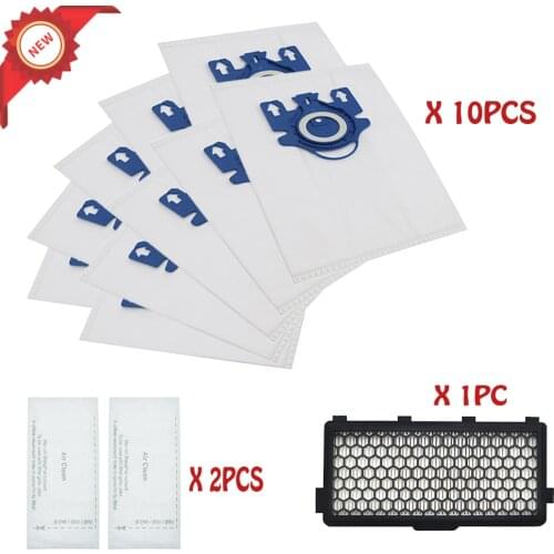 HEPA filter Motor protection dust bags for Miele vacuum cleaner bags 3D GN S5000 S8000 Complete C2 C3 S5 S8 SF-50 spare parts
