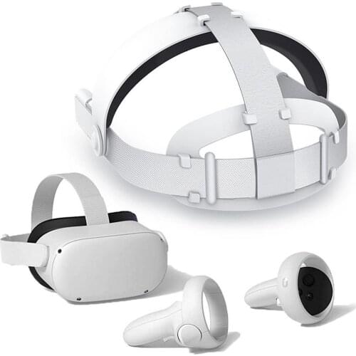 For Oculus Quest 2 Elite Adjustable Head Strap Increase Supporting Improve Comfort-Virtual For Oculus Quest 2 VR Accessories