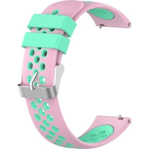 Silicone Rubber Watch bands Strap Bracelet For Ticwatch Pro 3 smart watchband 22mm Soft sports wristband for Tic Watch Pro3 LTE