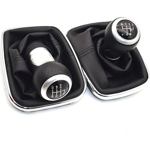 For Golf 4 IV MK4 -R32 Bora Jetta 12mm 1999-2004 Car Gear Shift Knob Lever Shifter Gaitor Boot