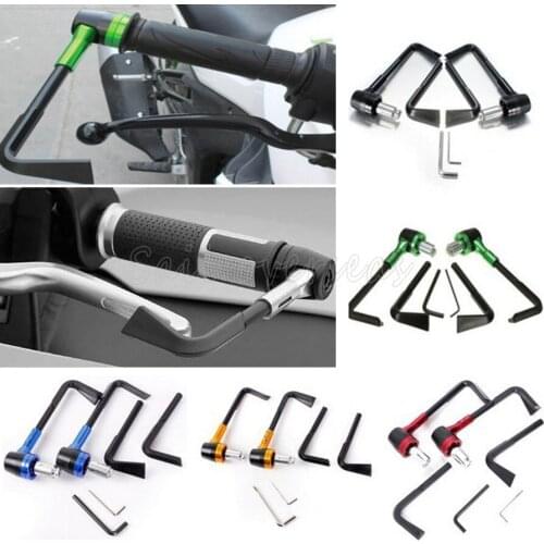 Brake Clutch Levers Protect Guard Autobicycle Handgrip Protector Aluminum&ABS 7/8" 22mm For Yamaha R1 R6 FJR XJR 1300
