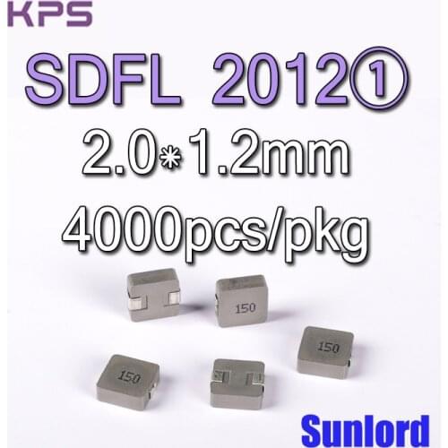 SDFL 2012 Multilayer Chip Ferrite Inductor Video Audio 5G AI EMI 3C Phone TeleAutomobile Video Audio Computer Remote control