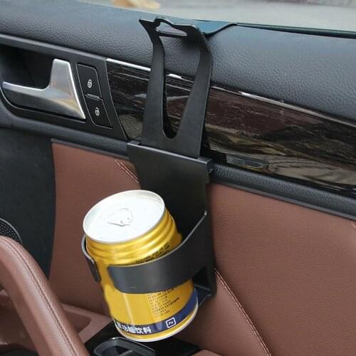 Universal 2020 New Hot Sale Durable ABS Car Window Door Seat Back Mount Bottle Drink Holder Hanging Water Cup Holder Bracket