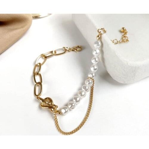 In 2021Style Baroque Imitation Pearl Bracelet Fashion And Personality Temperament Women Fine Jewelry Gifts Sell Like Hot Cakes