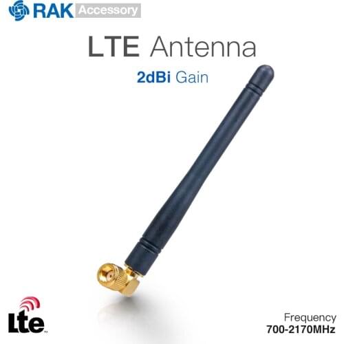 LTE Antenna 2dBi Gain SMA Female Connector Cable 700-2170MHz Frequency