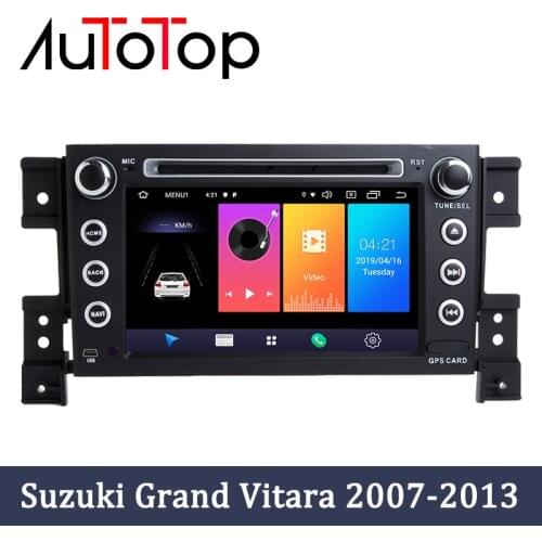AUTOTOP 2 Din Android Car DVD Player Multimedia GPS Navigation For Suzuki Grand Vitara 3 2005-2015 Radio Stereo Audio Autoradio