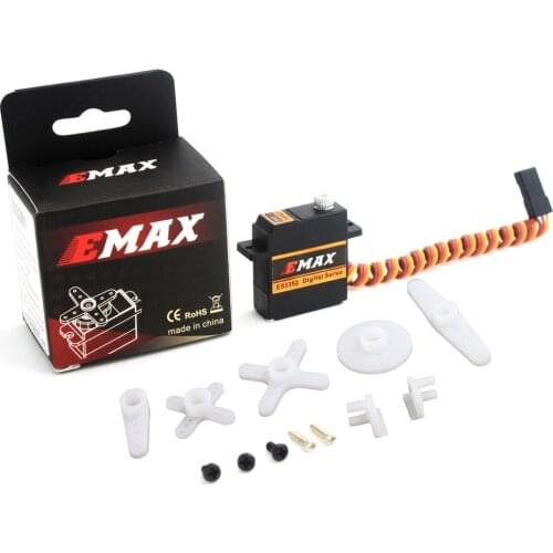 EMAX ES3352 12.4g Mini Metal Gear Digital Servo for RC Airplane Suitable For JR Plug Type