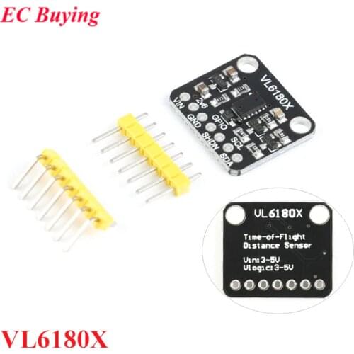VL6180 VL6180X Range Finder Optical Ranging Sensor Module for Arduino I2C Interface 3.3V 5V IR Emitter Ambient Light TOF