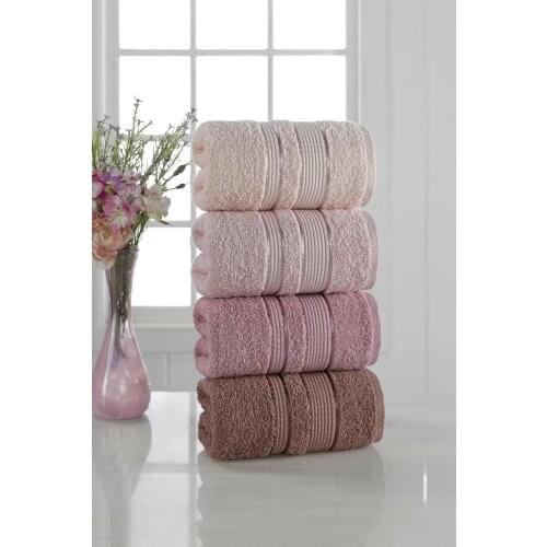 Julie and of 50*85 cm 100% Cotton Face Towel Soft Dryness Excellent High Absorbency Made in Turkey beach for Bathroom Bath