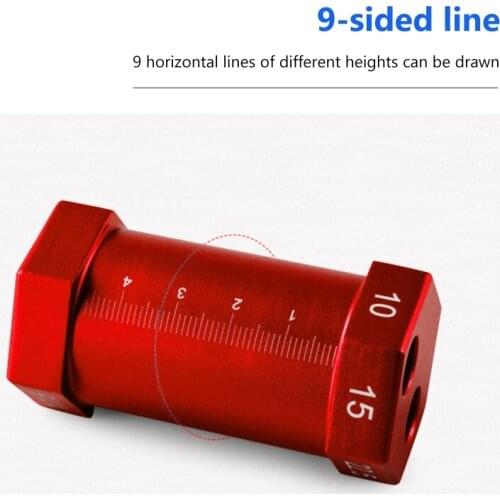 Glasses Pupil Heigh Marker Horizontal Scribe Parallel Template Line Drawing Tool