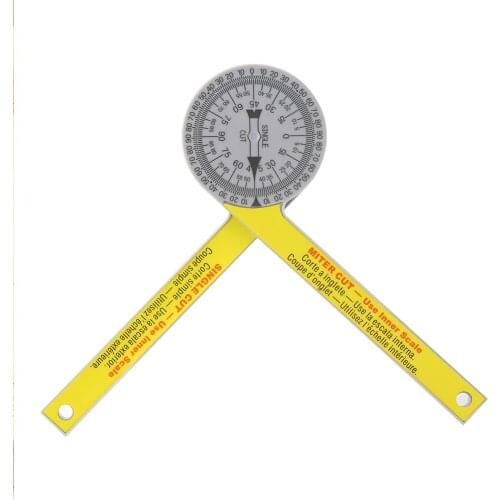 505p-7 Calibration Miter Saw Protractor Finder Angle Finder Miter Gauge Goniometer Angle Finder Arm Measuring Ruler for Outdoor