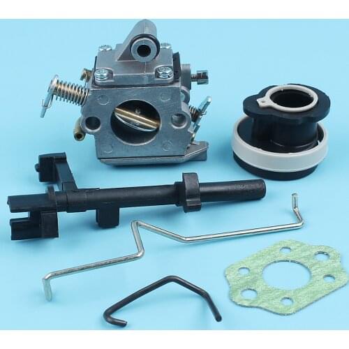 Carburetor Intake Manifold Switch Lever w/ Choke Throttle Rod For STIHL MS170 MS180 017 018 Chainsaw OEM# 1130 120 0603