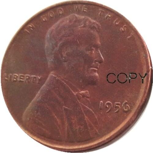 US One Cent 1956P/D/S Copy Coins
