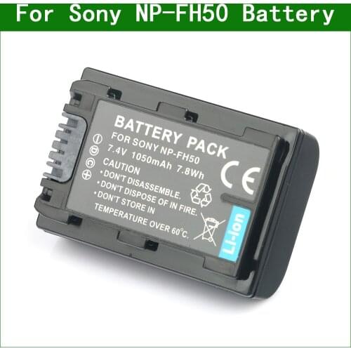 LANFULANG NP-FH50 NP FH50 NPFH50 Digital Battery Compatible for Sony HDR-SR12 HDR-UX20 HDR-XR100 HDR-TG1 HDR-TG3 HDR-TG5 HDR-TG7