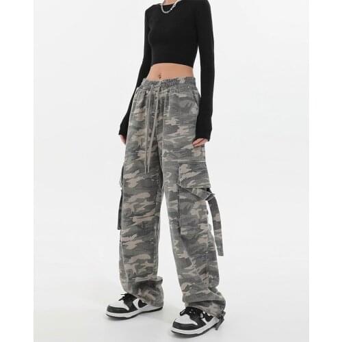 MINGLIUSILI Women's Camouflage Pants
