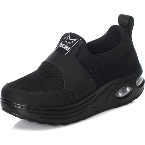 Slip-on Swing Shoes Women Shoes Sport Shoes Sneakers Women Heigh Increasing Outdoor Zapatos Mujer Deportivos