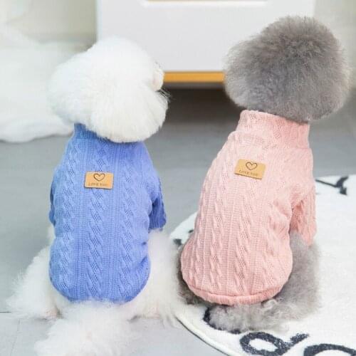 A Cute Pet Clothes Soft Puppy Kitten Pet Coats For Small Medium Dogs Cats Warm Winter Dog Cat Jacket Clothing Chihuahua S-XXL