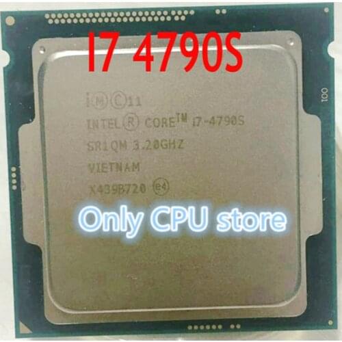Free Shipping Brand intle I7-4790S I7 4790S CPU Processor 3.2G 3.2GHz LGA 1150 65W Quad Core scrattered pieces