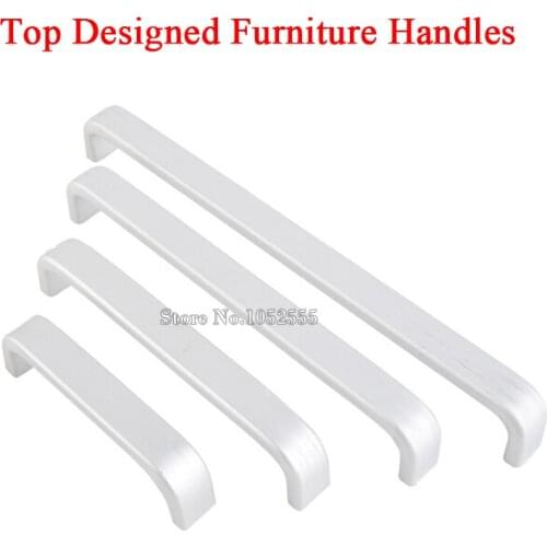 10PCS Kitchen Cabinet Handles and Knobs Hollow Aluminum Alloy Furniture Handle Drawer Cupboard Pulls Handle 64/96/128/160mm K318