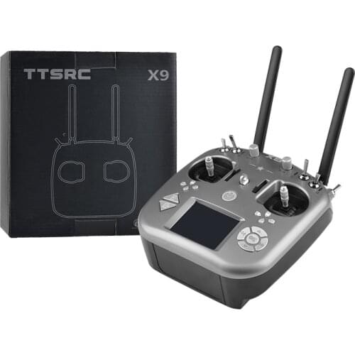 TTSRC X9 Remote Control 2.4G 9CH Transmitter & X9D Receiver for RC Airplane Quadcopter Drone UAV