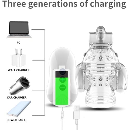 Shock Stimulate Glans Penis Massager Traning Masturbation Device Training Cups Penis Exerciser Adult Sex Fun Products For Man