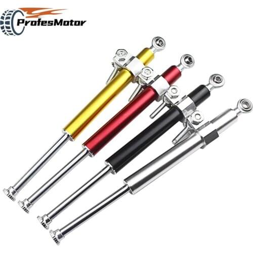 Shock Absorber Direction Damper Accessories 330MM 4 Colors Universal Motorcycle Steering Damper Fork Stabilizer Aluminum Alloy