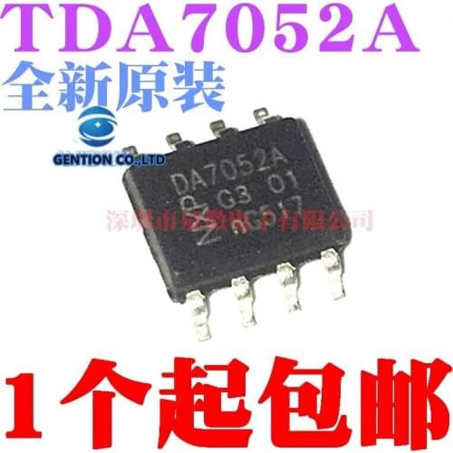10PCS SOP8 TDA7052A DA7052A integrated audio amplifier chip in stock 100% new and original