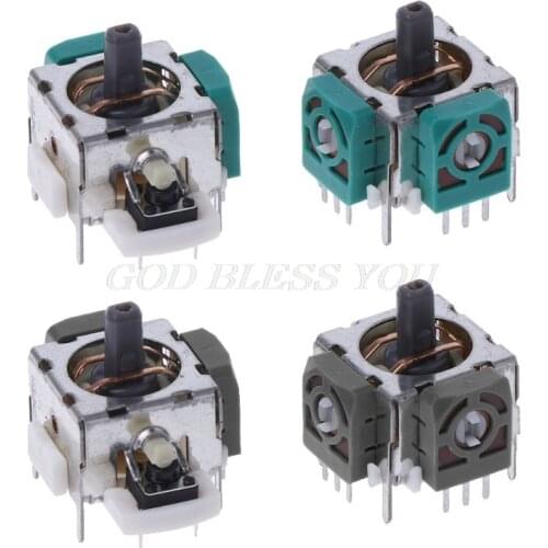 2Pc 3D Analog Joystick Axis Sensor Module for Xbox360 PS2 PS3 Contoller Repair Drop Shipping