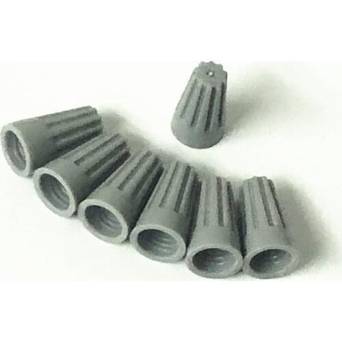 500pcs P1 Twist wire connector nut,Screw cap with spring electrical terminal