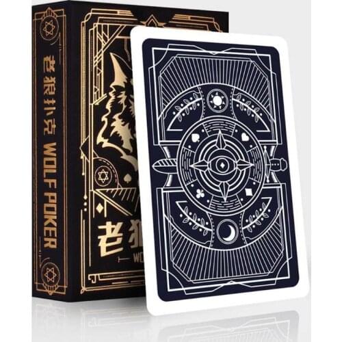 54 Pcs Paper Werewolves Poker Card Deck Family Party Board Game Playing Cards Beautiful Present Collection Pokers Deck of Cards