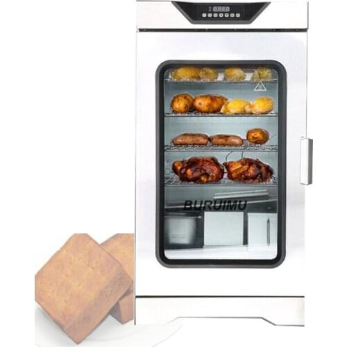 Automatic Fish Smoker Outdoor Electric Meat Sausage Smoking Machine Food Smokehouse Oven Maker