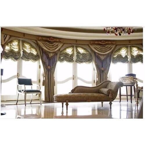 Curtains for meeting room Dining room velvet curtain blackout Drapes Tulles Valance cortinas